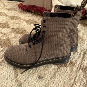 Army green doc martens